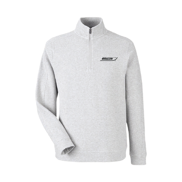 Quilted Quarter Zip product image on white background