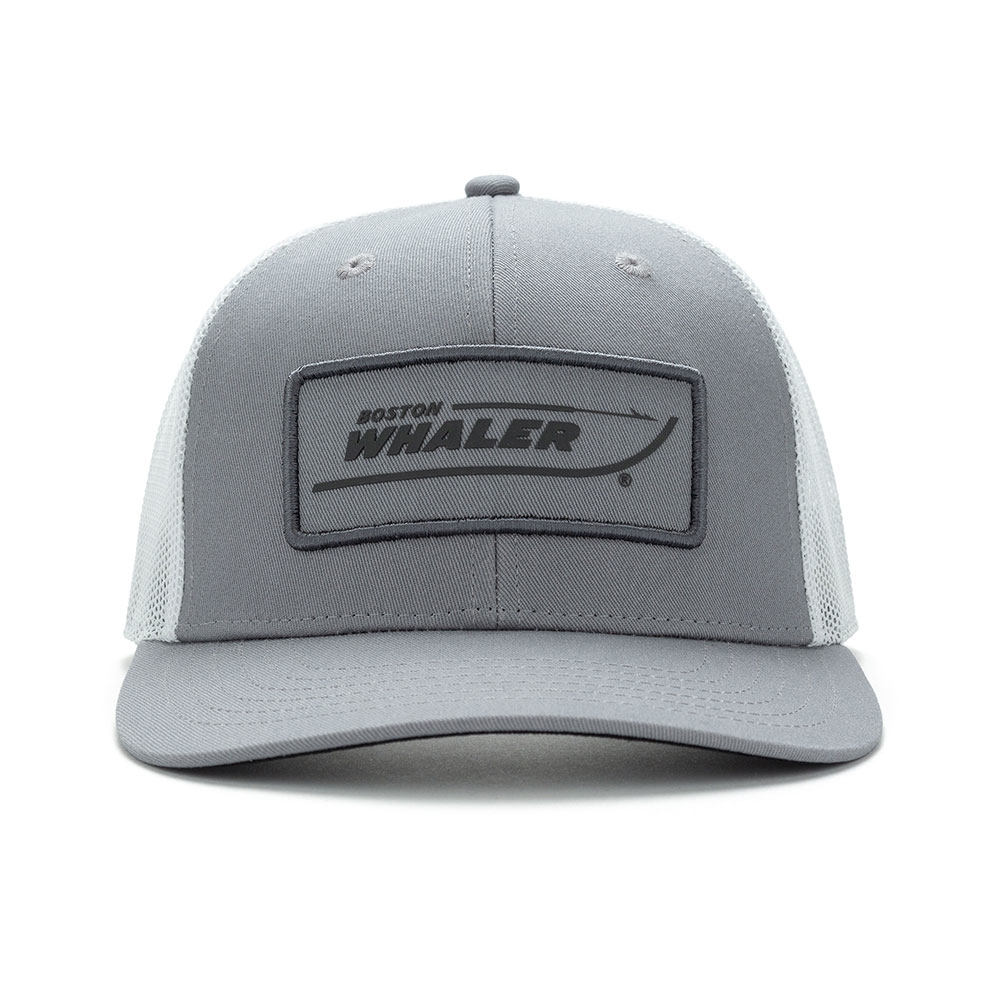 Trucker Cap Grey Boston Whaler Apparel