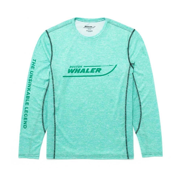 Performance Long Sleeve - Sea Foam Heather