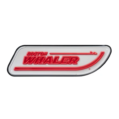 Boston Whaler Metal Sign Product Image on white background