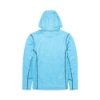 Columbia Blue Performance Hooded Long Sleeve Back Product Image on white background