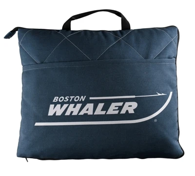 Boston Whaler Travel Blanket Product Image on white background