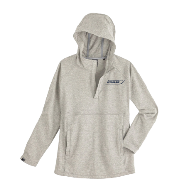 Women's Sidekick Quarter Zip front product image with Boston Whaler logo on the left chest