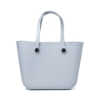 Sol Rubber Tote Back View Product Image on white background