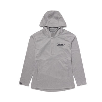 Front image of the Women's Sidekick Quarter Zip with Boston Whaler logo embroidered on the left chest