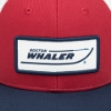 Image of the Boston Whaler logo embroidered on the front of Boston Whaler Trucker Cap