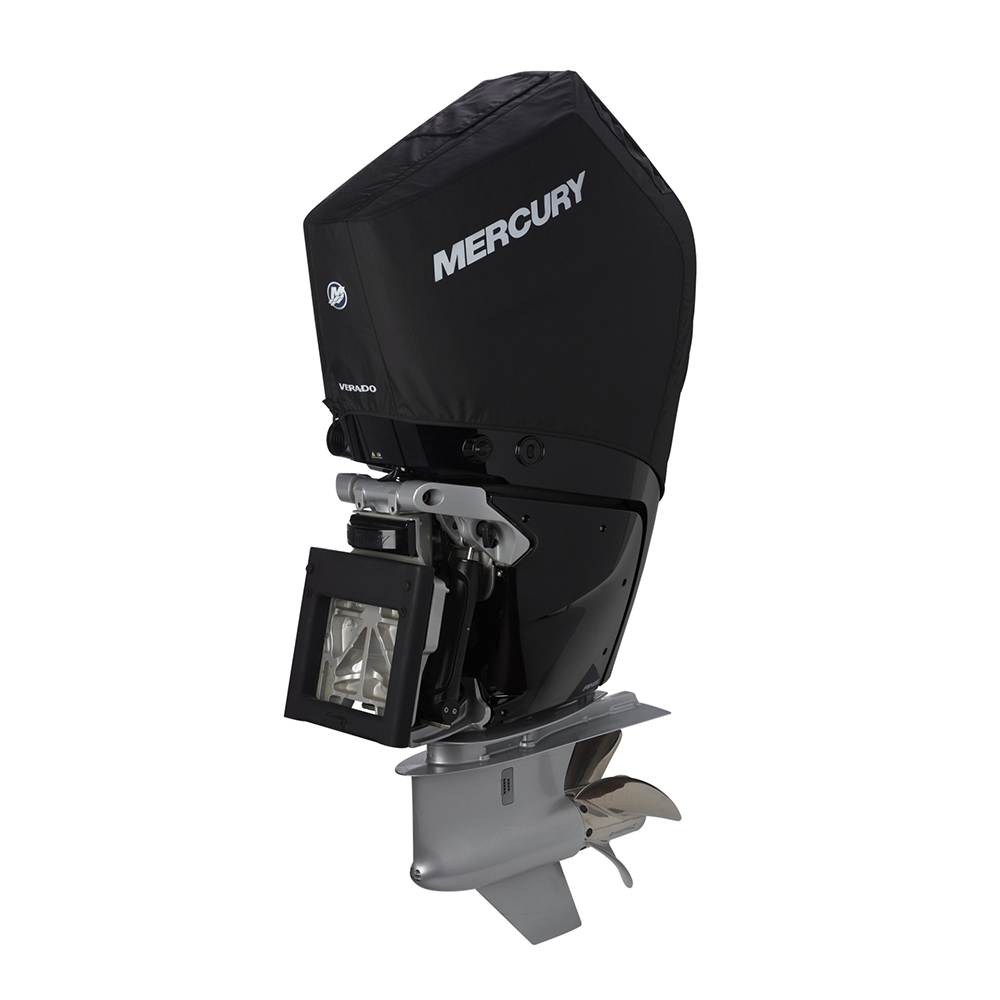 Mercury 350hp 5.7L V10 (Black) Vented Splash Cover | Boston Whaler Apparel