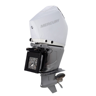 Image of the Mercury 250hp 4.6L V8 (White) Vented Splash Cover