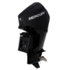 alt view of black Mercury 225hp 3.4L V6 Vented Splash Cover