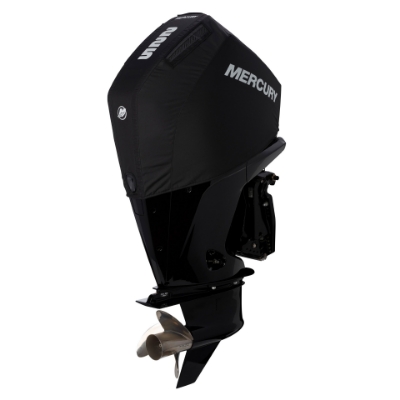 black Mercury 225hp 3.4L V6 Vented Splash Cover