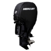 Image of the Black Mercury Tow-n-Stow Engine Cover - 135-150 HP 4 Stroke with white Mercury logo