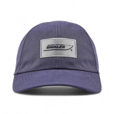 Right side view image of the Navy Signature Patch Cap with Boston Whaler patch on the front