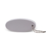 Back of Boston Whaler Floating Keychain White